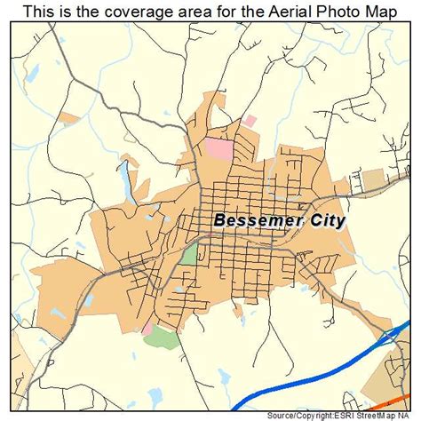 bessemer city nc map.